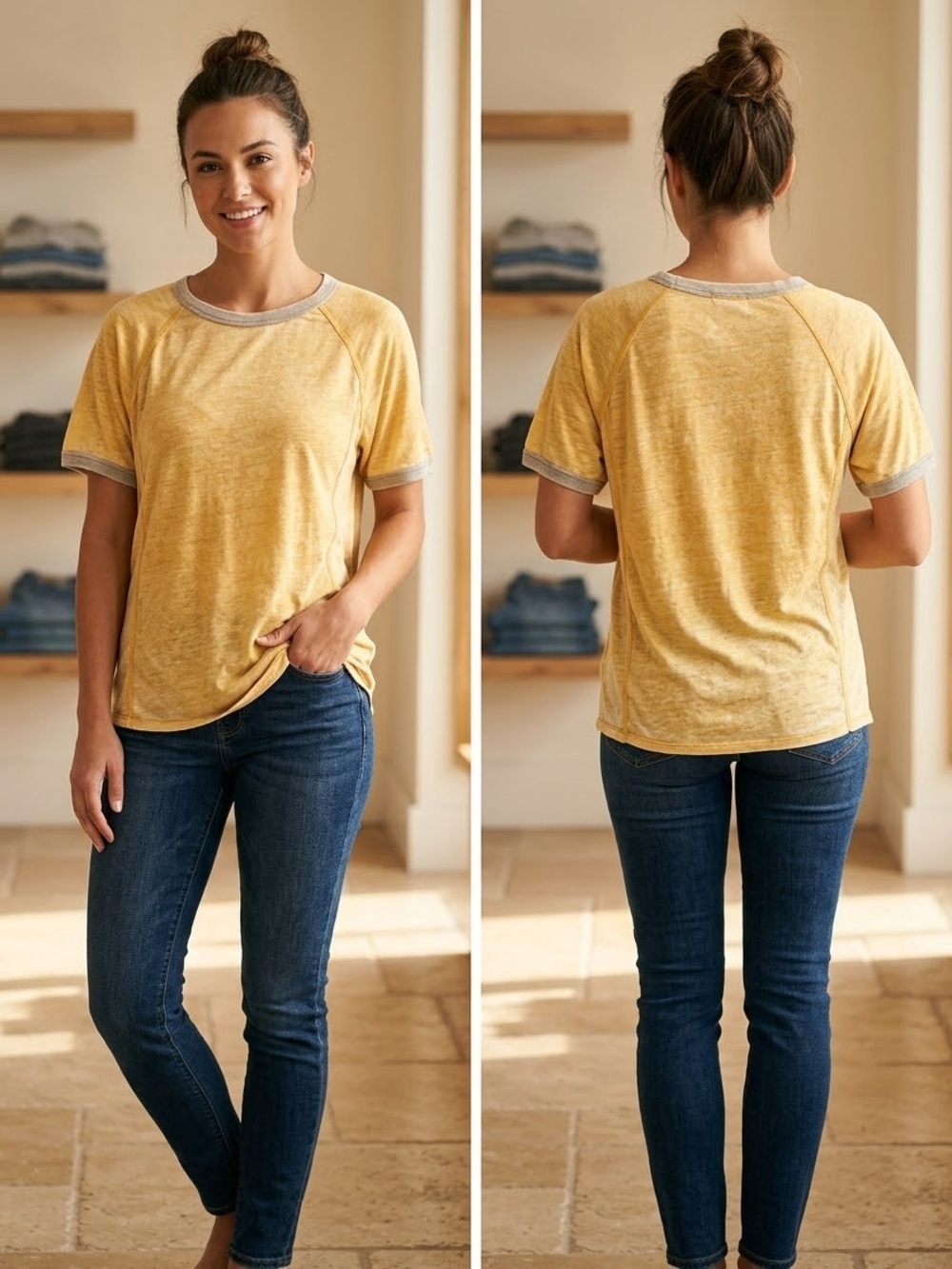 We The Free Oversized Lightweight T-Shirt Size Large
